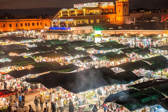 Marrakech Food and Djemaa El Fna Market Tour With Dinnner - Tour Itinerary Highlights