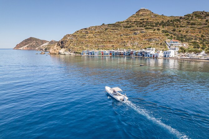 Marvel Boat Rental With Licensed Skipper  - Milos - Overview of the Tour