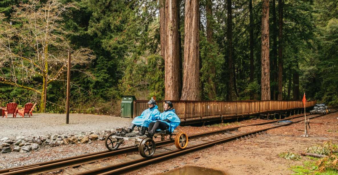 Mendocino County: Pudding Creek Railbikes - Discover the Enchanting Redwood Forests