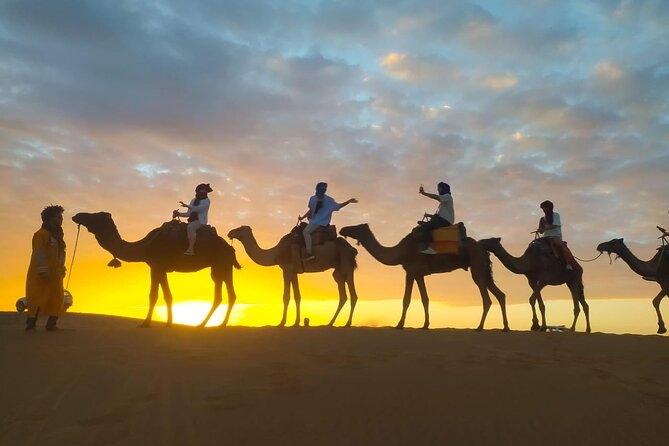 Merzouga 1-Night Luxury Berber Camp With Camels and More - Itinerary Overview