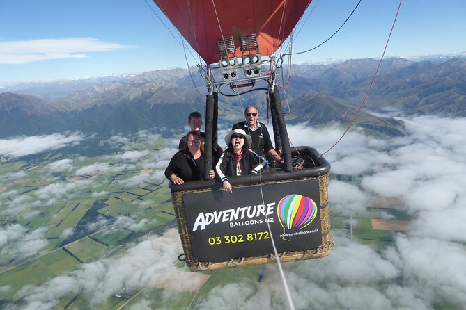 Methven-Mt Hutt Scenic Hot Air Balloon Flight - Booking Information and Cancellation Policy