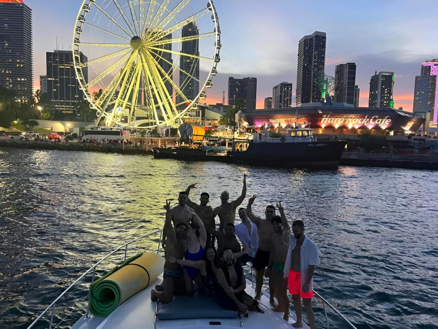 Miami: Nightlife & Party in Biscayne Bay With Champagne - Inclusions & Services
