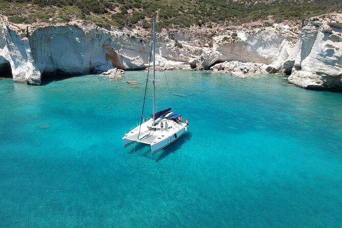 Milos Caves Snorkelling Catamaran Cruise in a Small Group - Booking and Cancellation Policy