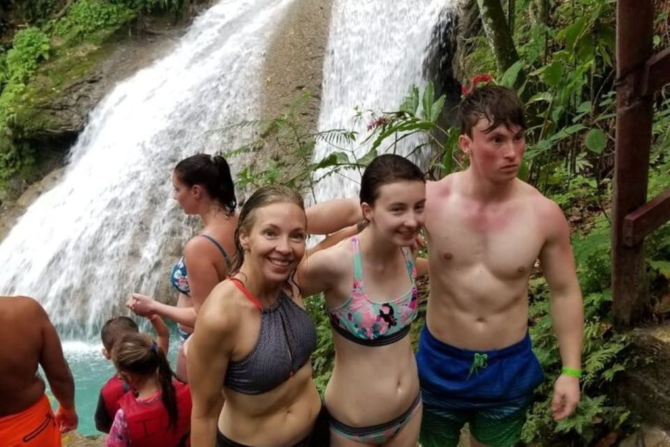 Montego Bay: Secret Falls And River Rapids Adventure - Live Tour Guide and Pickup Details