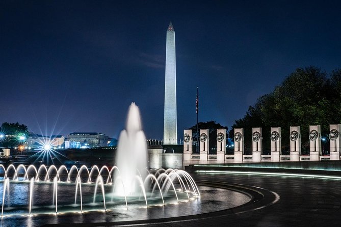 Moonlit Bus Tour With Optional Washington Monument or Air & Space - Booking Information