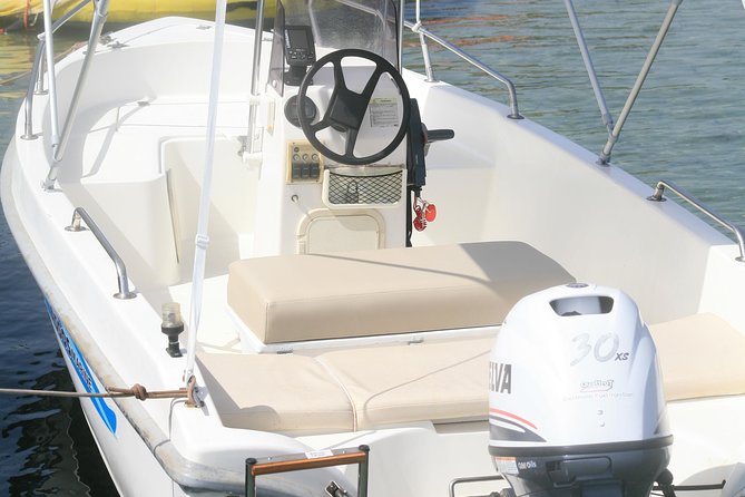 Motor Boat Hire in Corfu Asso 4.85 - Cancellation Policy