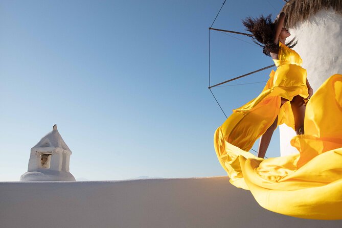 Mykonos Flying Dress High End Professional Photographer - Capturing the Essence of Mykonos