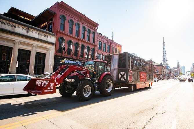 Nashville Biggest & Wildest Party Public Tractor Tour (Ages 21) - Tour Logistics and Duration
