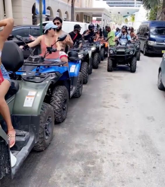 Nassau: Guided ATV City & Beach Tour Free Lunch - Tour Guide - Julia