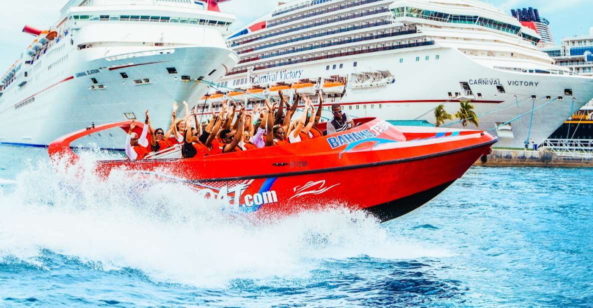 Nassau: Twister Rides by Jet Boat & Sun Cay Beach W/ Lunch - Booking Information