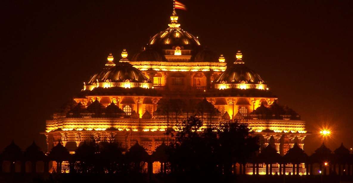 New Delhi: Akshardham Exhibition, Light and Water Show Tour - Highlights