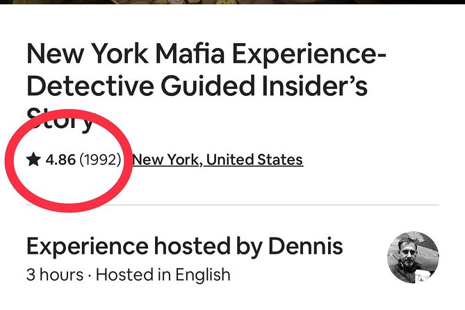 New York City Mafia Experience & Local Food: W/Former NYPD Guides - Menu Highlights