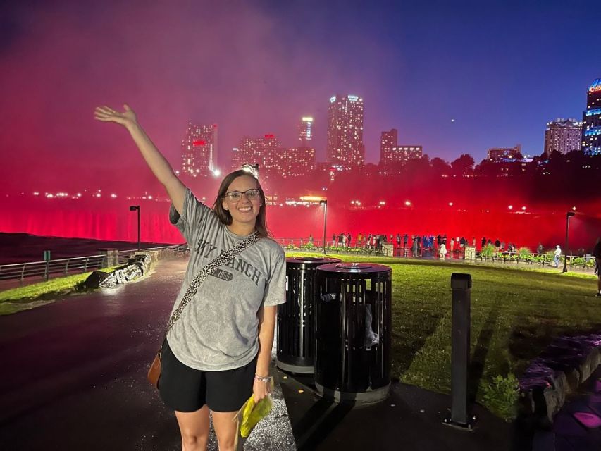 Niagara Falls at Night: Illumination Tour & Fireworks Cruise - Highlights