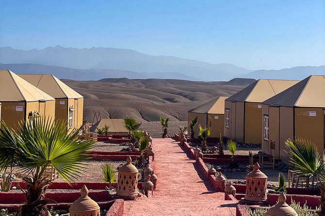 Night in the Agafay Desert, Deluxe Tent With Show and Swimming Pool - Relax by the Swimming Pool