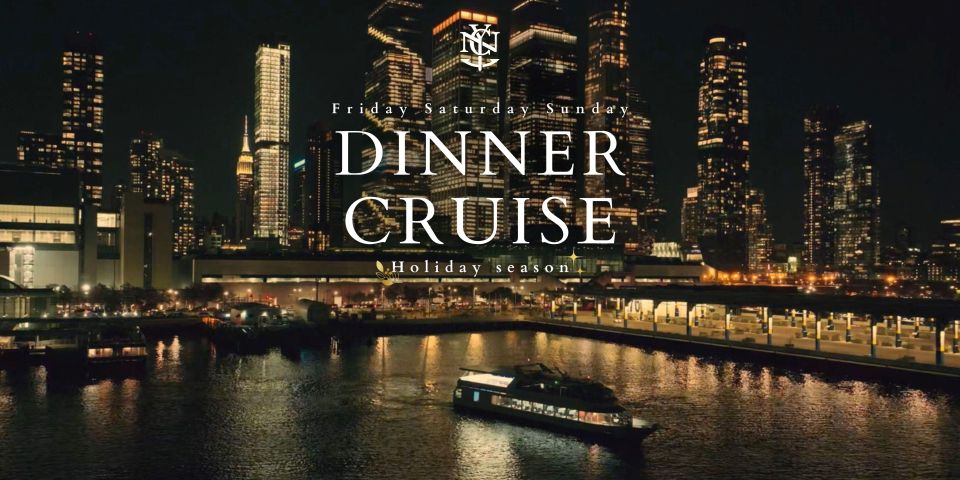 NYC: Gourmet Dinner Cruise With Live Music - Dining Options