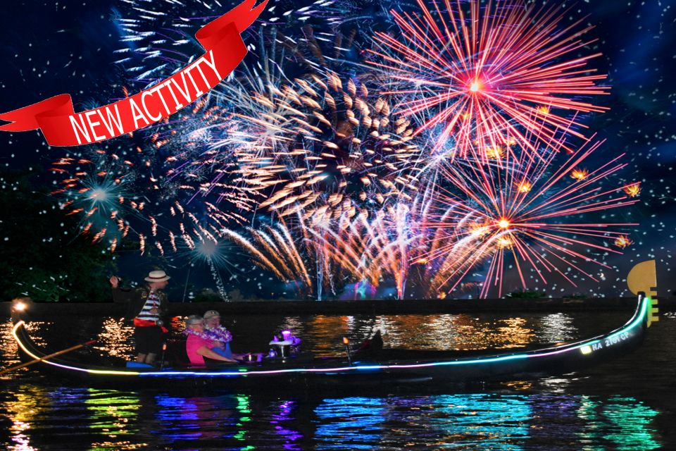 Oahu: Fireworks Cruise - Ultimate Luxury Gondola With Drinks - Experience Highlights