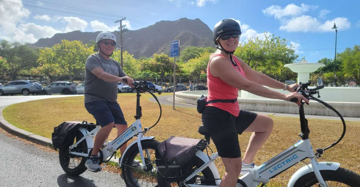 Oahu: Honolulu E-Bike Ride and Diamond Head Hike - Experience Highlights