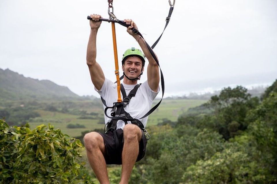 Oahu: Kualoa Jurassic Valley Zipline Tour - Tour Duration and Zipline Highlights