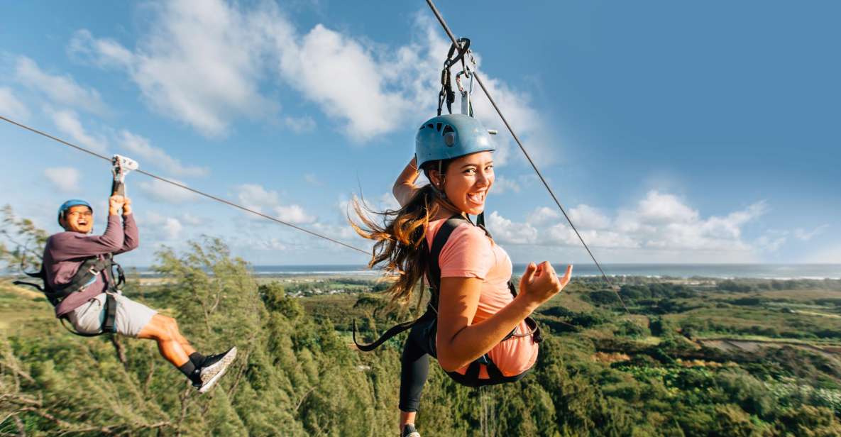Oahu: North Shore Zip Line Adventure With Farm Tour - Experience Highlights