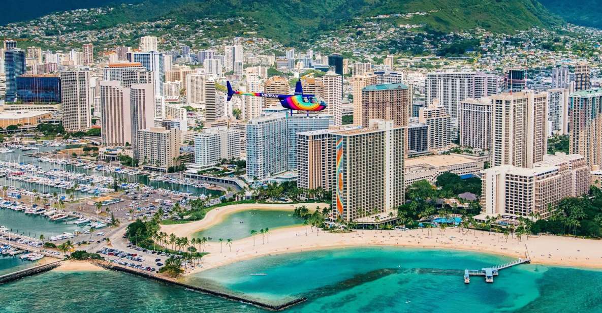 Oahu: Waikiki 20-Minute Doors On / Doors Off Helicopter Tour - Experience Highlights