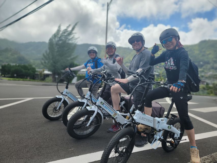 Oahu: Waikiki E-Bike Ride and Manoa Falls Hike - Experience Highlights