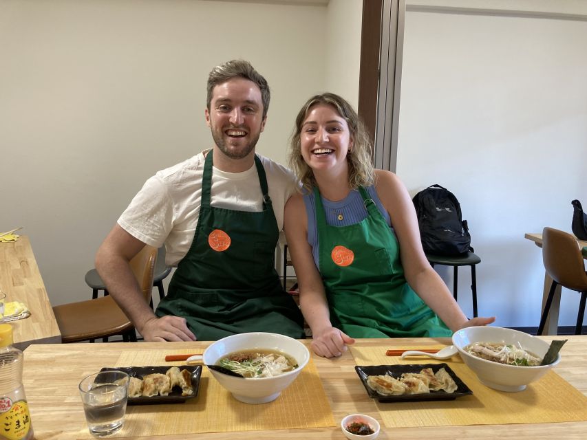 Osaka: Ramen and Gyoza Cooking Class in Dotonbori - Booking Information