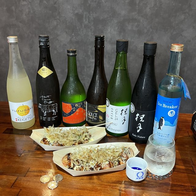 Osaka Sake Tasting With Takoyaki DIY - Experience Highlights