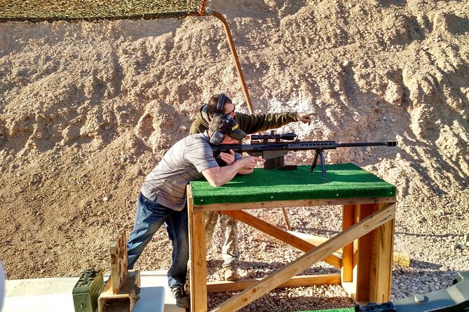 Outdoor Shooting Range From Las Vegas With Optional ATV Tour - Just The Basics