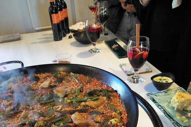 Paella Showcooking With Rooftop Views in Seville City - Menu Highlights