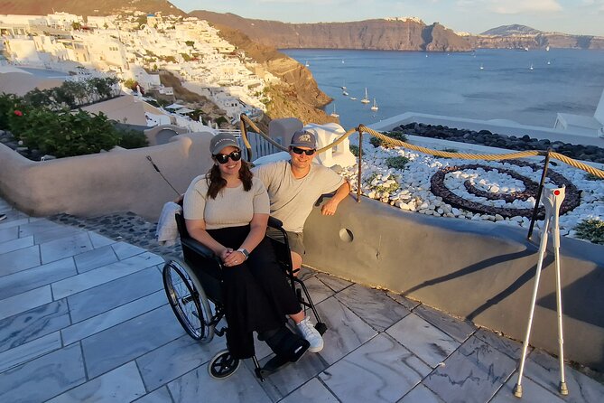 Panoramic Views Santorini Private Tour for Travelers With Limited Mobility - Itinerary Overview