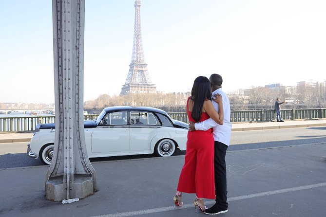 Paris Picturesque Vintage Rolls Royce Tour - Meeting and Pickup