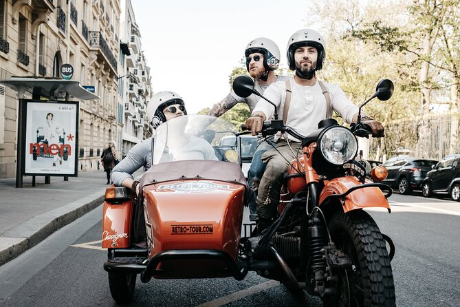 Paris Vintage Private & Bespoke Tour on a Sidecar Motorcycle - Accessibility Information