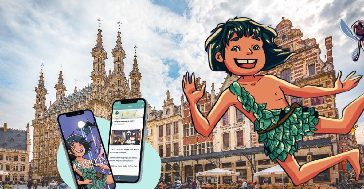 Peter Pan" Leuven : Scavenger Hunt for Kids (8-12) - Booking Information