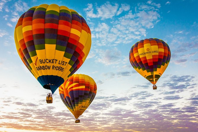 Phoenix Hot Air Balloon Ride at Sunrise - Booking Process