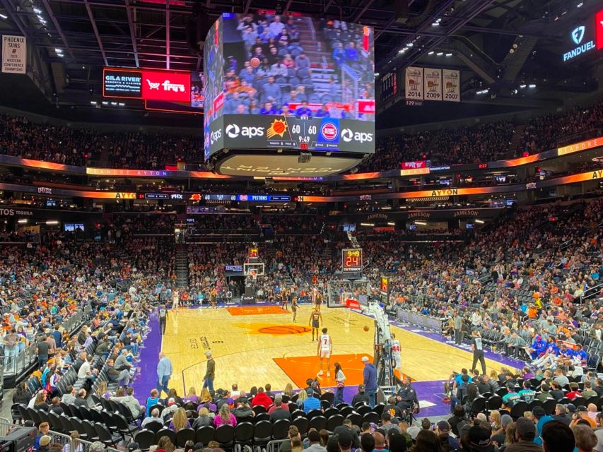 Phoenix: Phoenix Suns Basketball Game Ticket - Ticket Inclusions