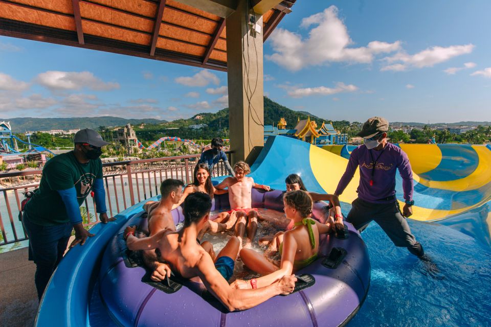 Phuket: Andamanda Water Park Ticket & Optional Transfer - Water Park Features