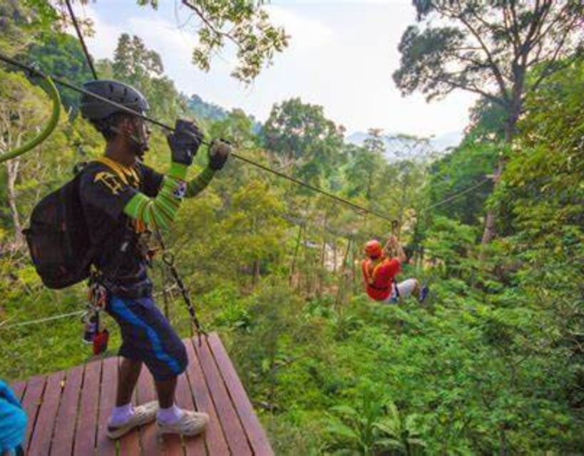 Phuket Zip-line Experience (Half-Day) - Inclusions