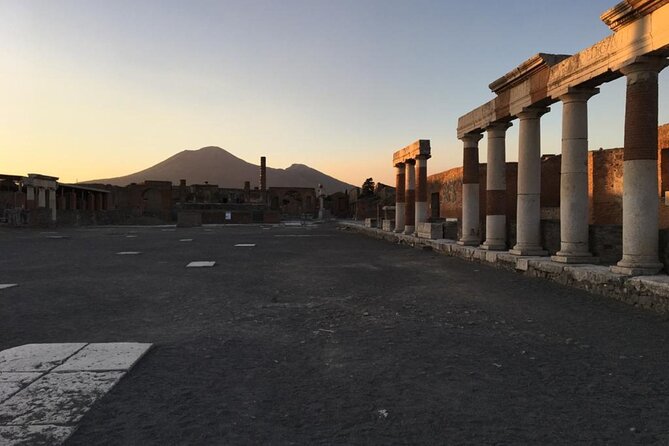 Pompeii From the Afternoon to the Sunset - Unveiling Pompeiis Evening Beauty