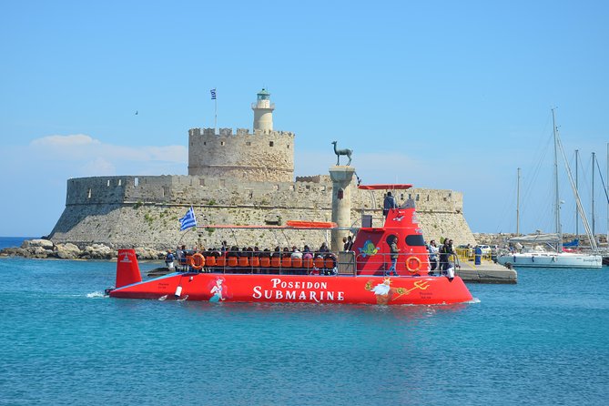 Poseidon Submarine At Mandraki Harbor - Duration: 45-Minute Cruise