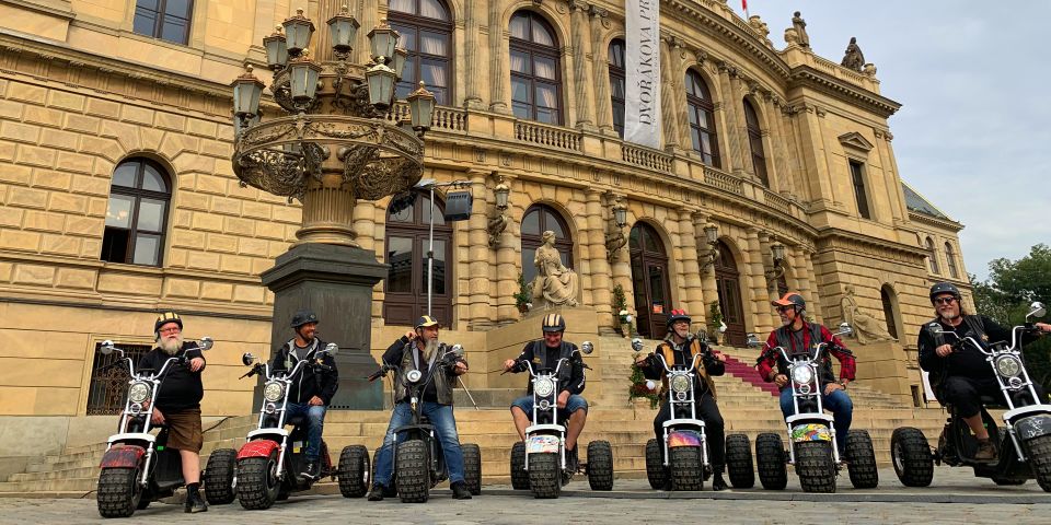 Prague: City Highlights Guided Electric Trike Tour - Group Options and Safety Measures