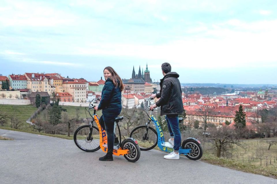 Prague: E-Bike/E-Scooter Viewpoint Tour - Booking Information