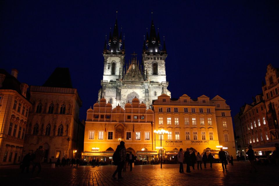 Prague: Ghosts and Legends of the Old Town Evening Tour - Dark Past Exploration