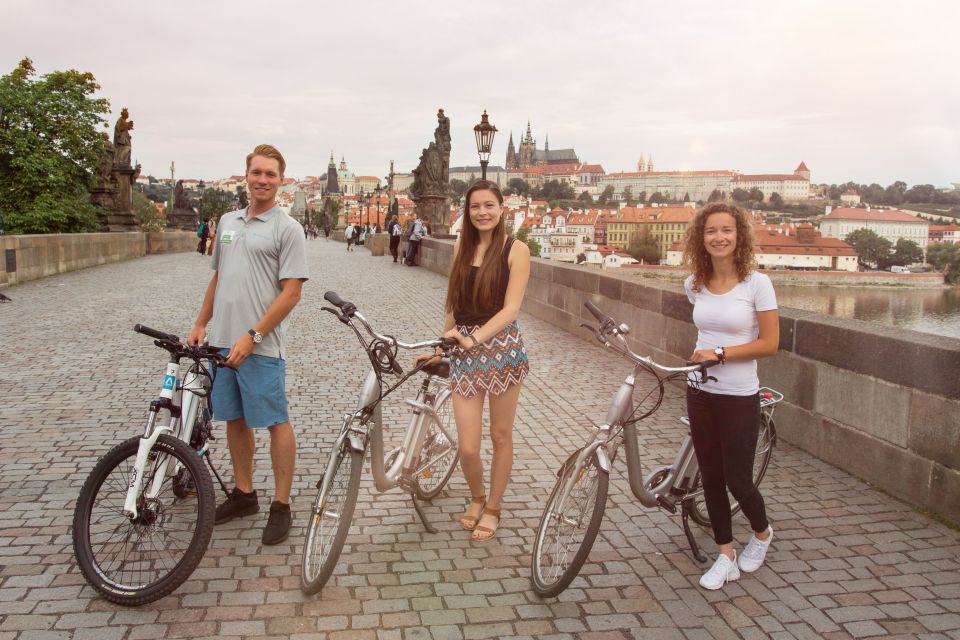 Prague: Private Electric Bike Tour With Hotel Pickup Service - Duration & Availability Information