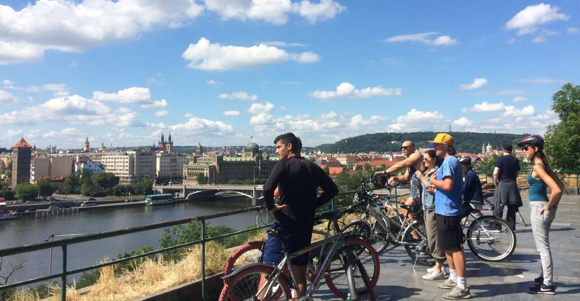 Prague: Stunning Viewpoints, Castle, City & Park Bike Tour - Highlights and Itinerary