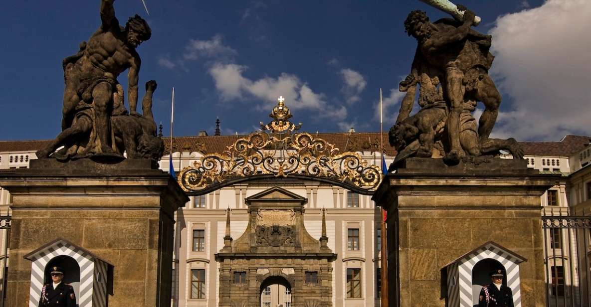 Prague: Walking Tour With Prague Castle Entry Ticket & Drink - Included Monuments and Free Drink