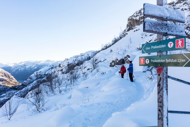 Preikestolen Winter Hike - Route Highlights and Difficulty Level