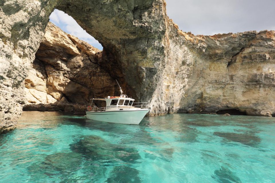 Private Boat Trips,Comino, Blue Lagoon, Crystal Lagoon& Gozo - Experience Itinerary