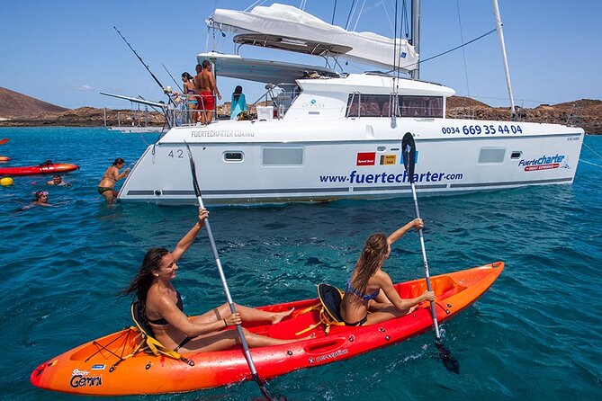 Private Catamaran Trips to Lobos Island and Lanzarote in Lagoon 400 - Customization Options Available
