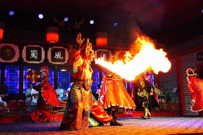 Private Half-Day Tour in Sichuan Culture Show With Hot Pot Dinner in Chengdu - Pickup and Transportation Details