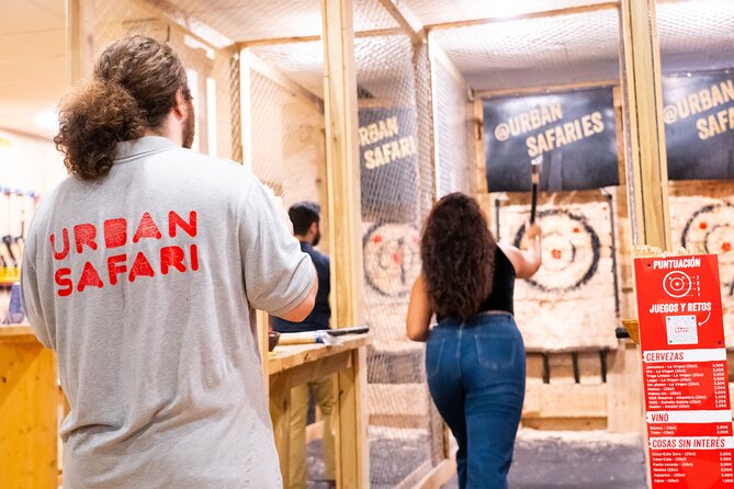 Private One-Hour Ax-Throwing Activity, Madrid (Mar ) - Meeting and Pickup